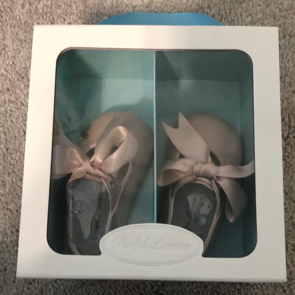 Ralph Lauren Baby Pink Ballet Flats